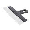 Intertool KT-2258 Stainless Steel 250mm Spatula with 8x8mm Tooth