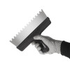 Intertool KT-2258 Stainless Steel 250mm Spatula with 8x8mm Tooth