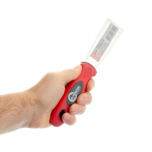 Spatula made of stainless steel 40 mm Prof Intertool KT-2604