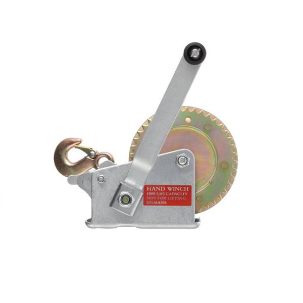 Лебідка важільна барабанна, сталевий трос 450 кг Intertool GT1454