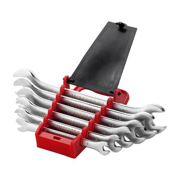 Set of angle keys, 6 units 6-17 mm Intertool HT-1001