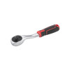 Ratchet handle 72 teeth, 1/4, Cr-V STORM Intertool ET-8001