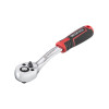 Ratchet handle 72 teeth, 1/4, Cr-V STORM Intertool ET-8001