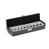 Set of TORX heads 9 pcs., E10-E24, 1/2 Intertool ET-6014