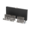 Set of stars and hexagons 40 units, Cr-V STORM Intertool ET-8040