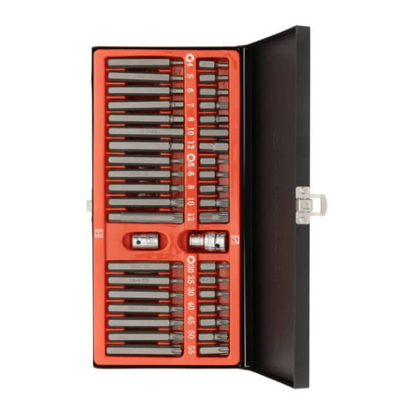Set of stars and hexagons 40 units, Cr-V STORM Intertool ET-8040
