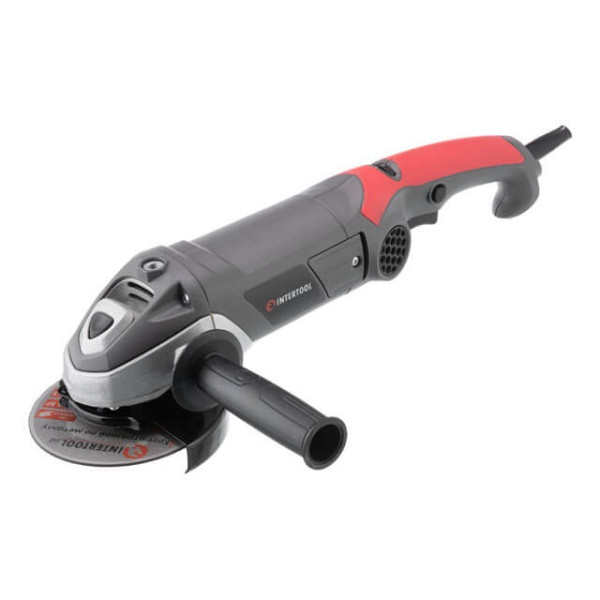Angle grinder 1200 W, 6000-12000 rpm, circle diameter 125 mm Intertool DT-0272