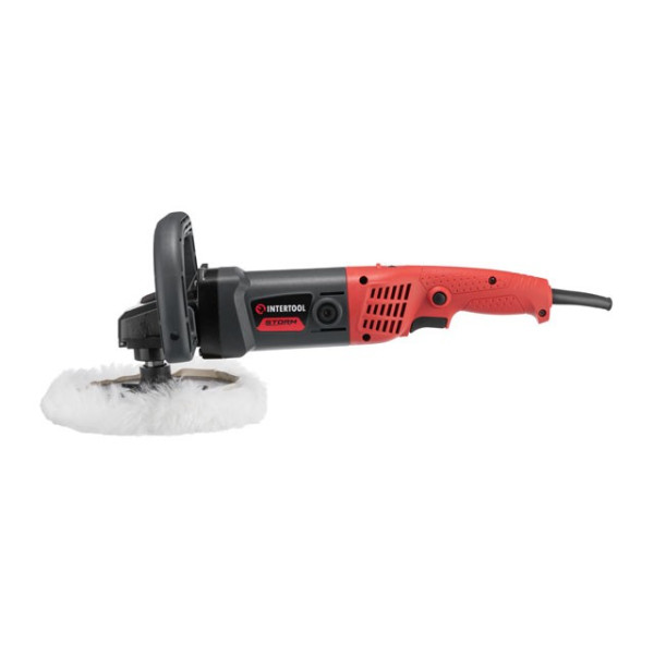 Polishing machine STORM 1400 W, 800-3200 rpm, 180 mm, 230 V Intertool WT-1800