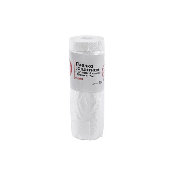 Protective film with masking tape 1700 mm*15 m Intertool KT-0803