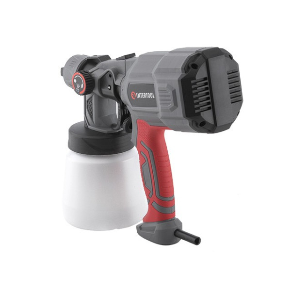 Paint sprayer electric HVLP 550 W, nozzle 1.8 mm, tank 800 ml, 400 ml/min. Intertool DT-5055