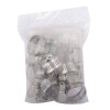 Clamp stainless steel 12.7 mm, D - 16-25 mm Intertool TC-1116