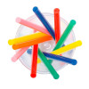 Set of colored glue rods 7.4 mm*100 mm, 12 pcs Intertool RT-1031