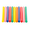 Set of colored glue rods 7.4 mm*100 mm, 12 pcs Intertool RT-1031