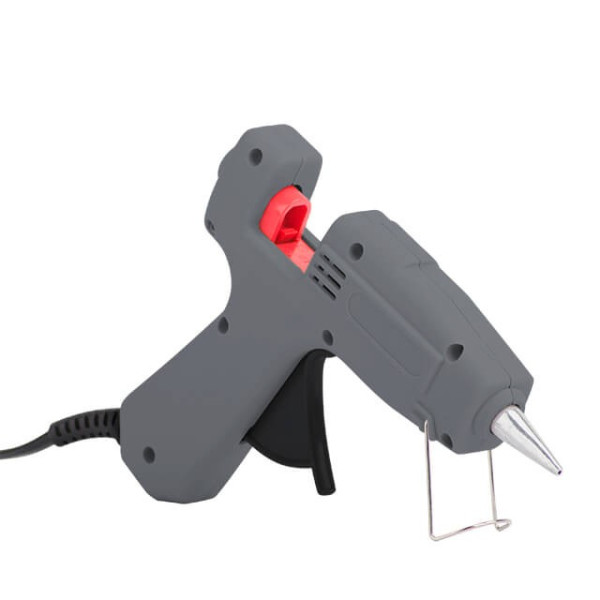 Glue gun 20(65) W, 230 V, 180-195 °C for rods 7-7.5 mm, 5-13 g/min. Intertool RT-1101