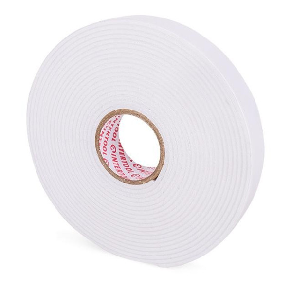 Tape double-sided 19 mm * 5 m on a foam base Intertool KT-0972