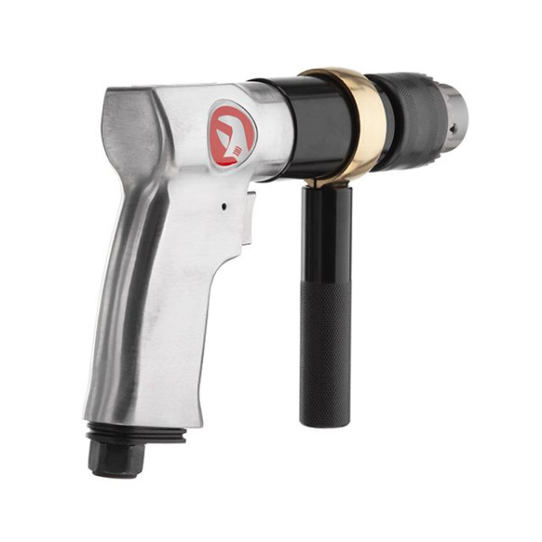 Pneumatic drill with reverse, cartridge 1.5-13 mm, 1/2 Intertool PT-0901