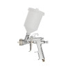 Paint gun pneumatic HP, nozzle 1.4 mm, upper plastic tank 600 ml, 5 bar Intertool PT-0111