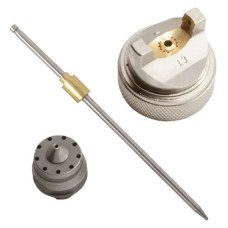 Nozzle set 1.4 mm for HVLP spray guns (nozzle, air head, needle) Intertool PT-2001