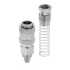 Quick disconnect connection with spring for spiral and straight hoses 8x12 mm Intertool PT-1832