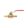 Air ball valve, brass, for 8 mm hose, STORM Intertool PT-1894