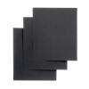 A set of moisture-resistant sandpaper 15 pcs. (80,180,320) Intertool HT-0031