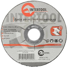 Диск зачистний по металу 125x6x22.2 мм Intertool CT-4022
