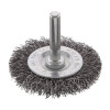 Set of wire brushes for drill 3 units, 1/4 Intertool BT-0300