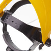 Protective mask for the face with a screen made of PVC Intertool SP-0031