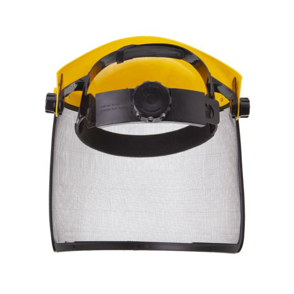 Protective mask for the face with a mesh screen Intertool SP-0032