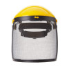 Protective mask for the face with a mesh screen Intertool SP-0032
