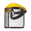 Protective mask for the face with a mesh screen Intertool SP-0032
