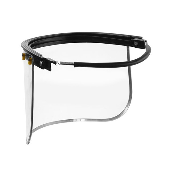 Екран захисний для обличчя, матеріал PVC, кріплення на каску Intertool SP-0034