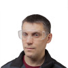 Safety glasses transparent, lens material polycarbonate, earpiece material polycarbonate, impact protection, optical class 1 Intertool SP-0081