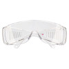Safety glasses transparent, lens material polycarbonate, earpiece material polycarbonate, impact protection, optical class 1 Intertool SP-0081