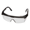 Transparent safety glasses, polycarbonate lens material, adjustable nylon earmuffs, impact protection, optical class 1 Intertool SP-0080