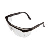 Transparent safety glasses, polycarbonate lens material, adjustable nylon earmuffs, impact protection, optical class 1 Intertool SP-0080