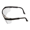 Transparent safety glasses, polycarbonate lens material, adjustable nylon earmuffs, impact protection, optical class 1 Intertool SP-0080