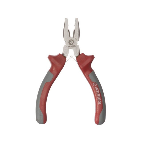 Precision pliers with two-component handles, 115 mm Intertool NT-0101