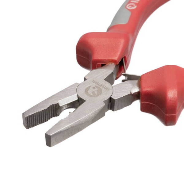 Precision pliers with two-component handles, 115 mm Intertool NT-0101