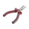 Long straight precision pliers with two-component handles, 115 mm Intertool NT-0102