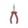 Long straight precision pliers with two-component handles, 115 mm Intertool NT-0102