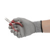 Long straight precision pliers with two-component handles, 115 mm Intertool NT-0102