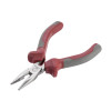 Long straight precision pliers with two-component handles, 115 mm Intertool NT-0102