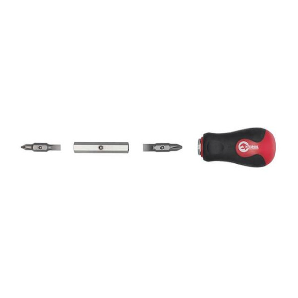 Отвертка мини 4 в 1 Intertool VT-1010