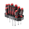 Screwdriver set 12 units STORM Intertool VT-3442