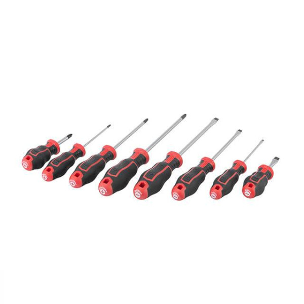 Screwdriver set 12 units STORM Intertool VT-3442