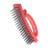 Hand brush for removing rust 165 mm, plastic case Intertool BT-0010