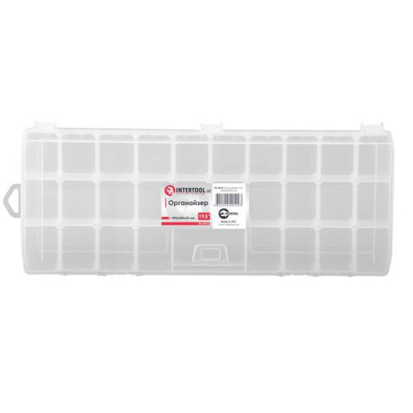 Organizer 19.5 490x240x50 mm Intertool BX-4010