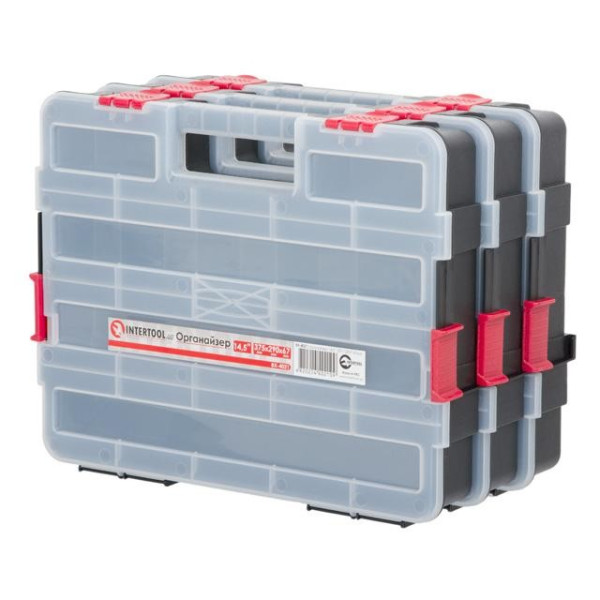 Plastic organizer for tools 14.5 375*290*67 mm Intertool BX-4021