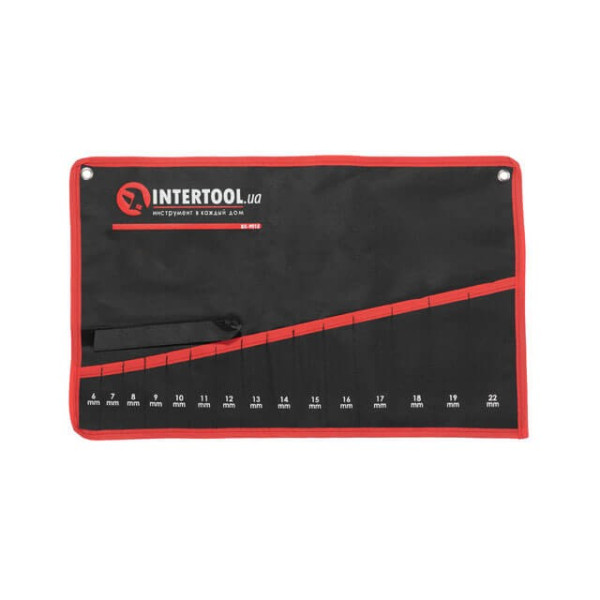 Case for wrenches 15 pockets Intertool BX-9015